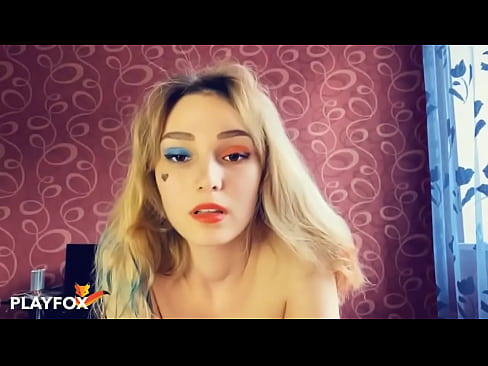 ❤️ جادو مجازي حقيقت جي چشمن مون کي هارلي ڪوئن سان جنسي طور ڏني معياري فحش